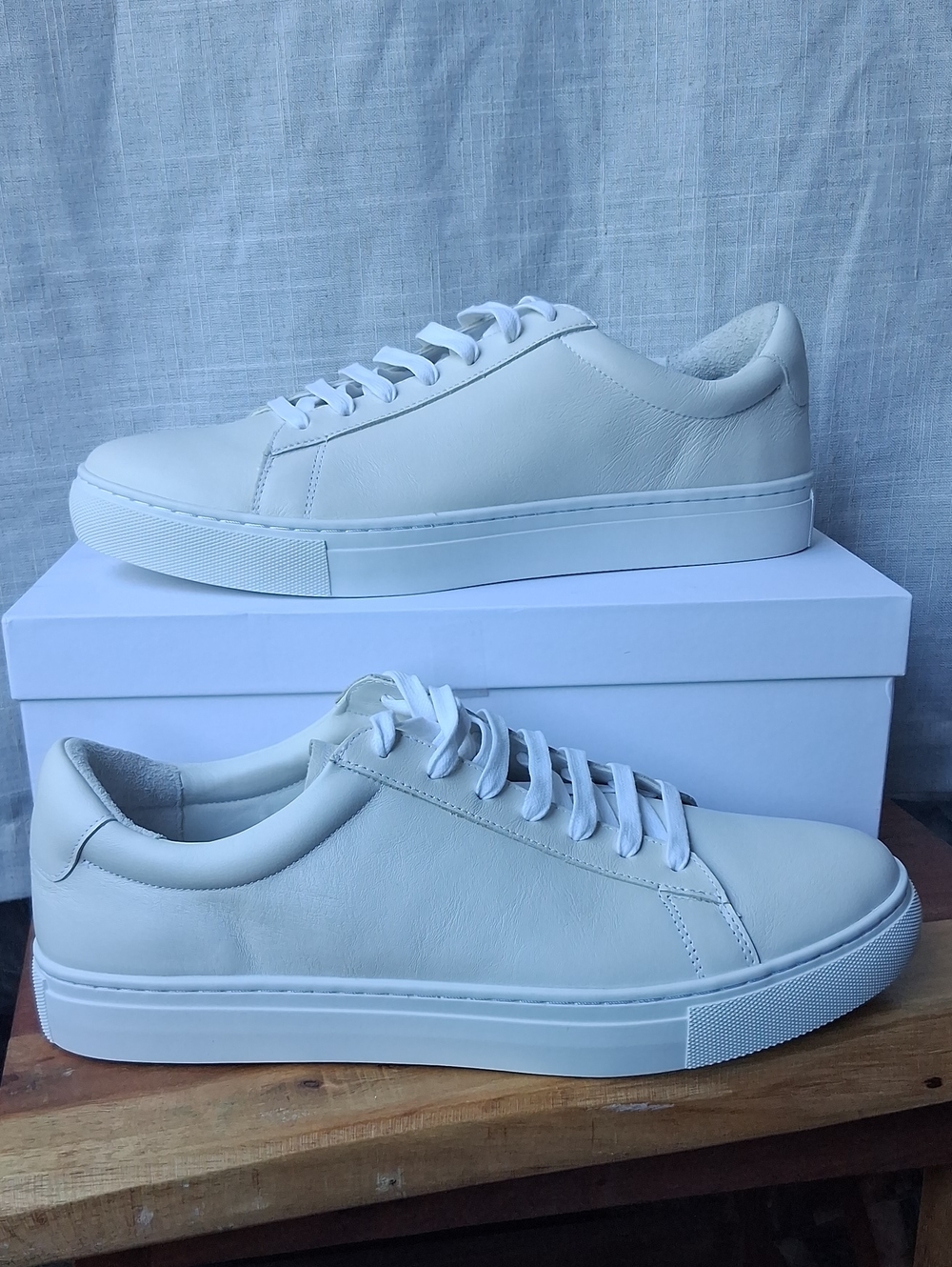 Quince Italian Leather Everyday Sneakers White 10 - Picture 11 of 11
